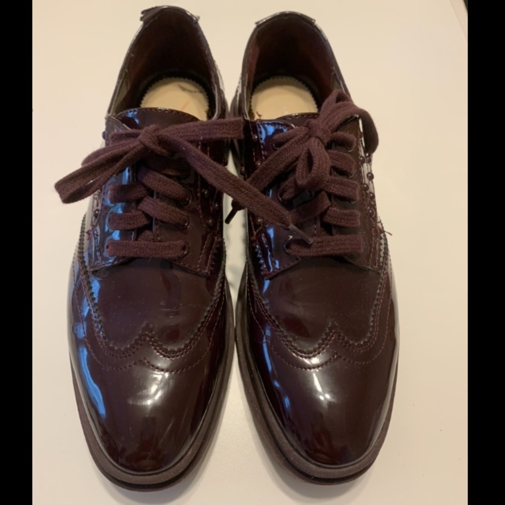 Zara platform wingtips/ oxfords